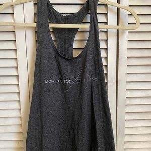 Good hYOUman workout shirt. Size small.